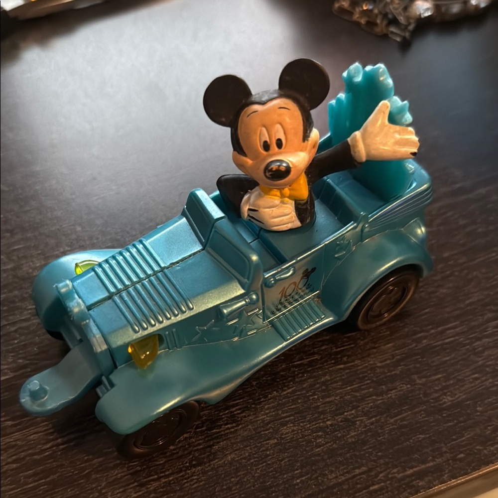 Disney Blue Mickey Mouse Convertible Toy Car